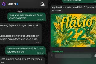Presidente do TSE se reúne com Meta para tratar de IA que cria imagem 'Flávio 22', mas se recusa a fazer o mesmo com 'Lula 13'