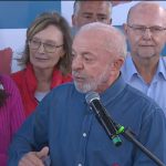 Presidente Lula, candidato à reeleição pelo PT, faz campanha no Rio Grande do Sul