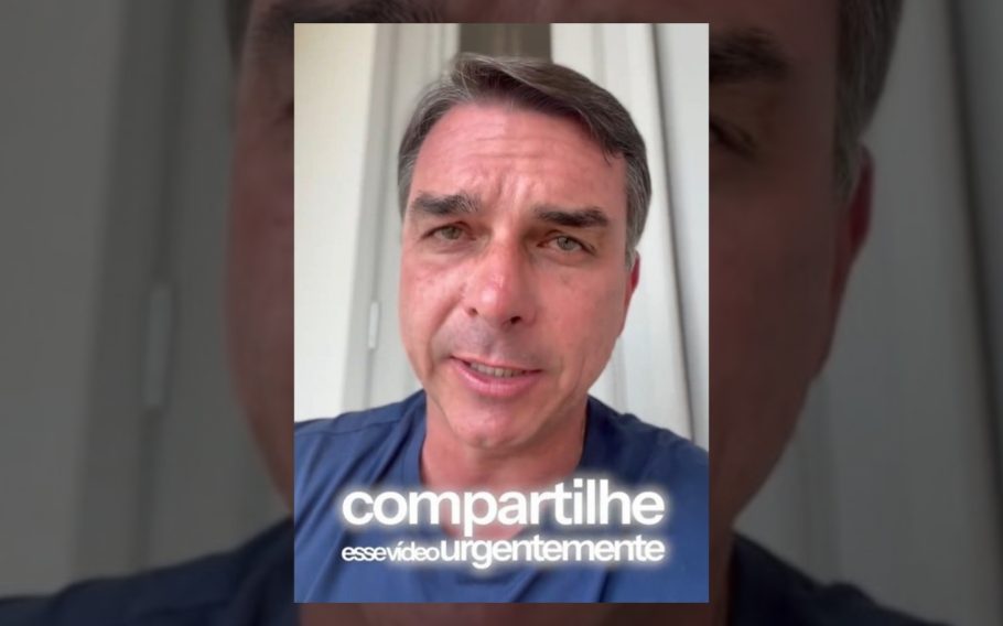 ‘Querem enganar as pessoas’, diz Flávio sobre fake news do Bolsa Família