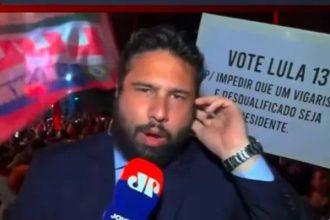 Repórter da Jovem Pan é atacado por petistas