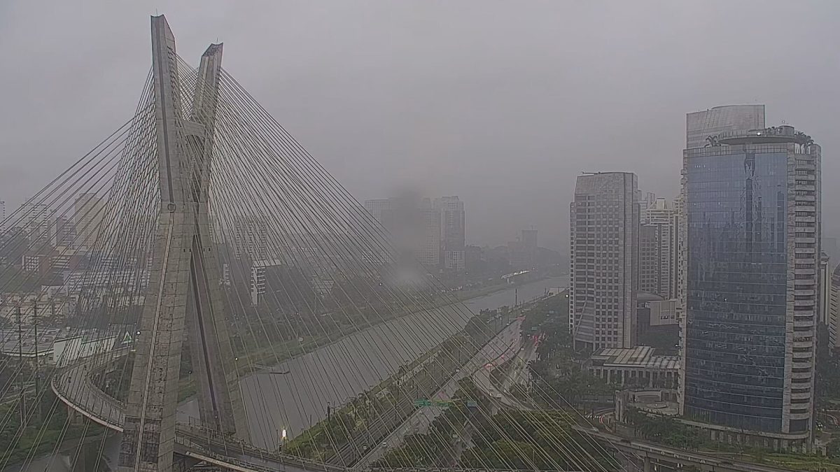São Paulo terá dia de chuva, com máxima de apenas 23°C nesta sexta-feira, diz CGE