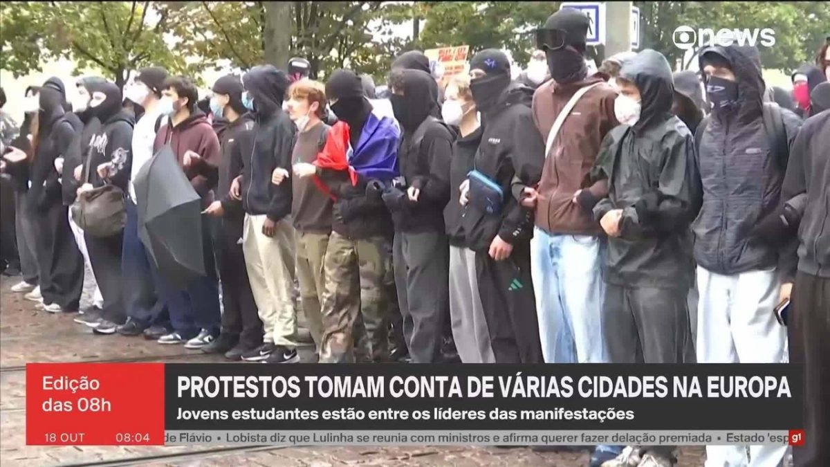 Segundo dia de protestos em Milão tem saques e confronto com a polícia