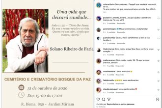 Solano Ribeiro morre aos 87 anos em São Paulo