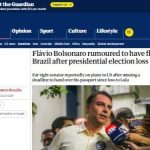 Suspeita de fuga de Flávio Bolsonaro repercute na imprensa internacional