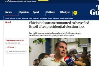 Suspeita de fuga de Flávio Bolsonaro repercute na imprensa internacional