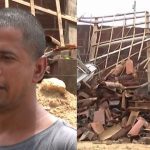 Temporal deixa mais de 500 famílias desabrigadas em cidade na BA; sobrevivente se emociona ao lembrar desabamento