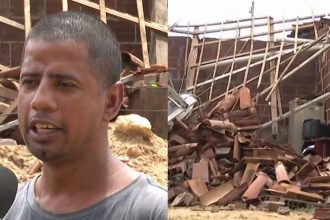 Temporal deixa mais de 500 famílias desabrigadas em cidade na BA; sobrevivente se emociona ao lembrar desabamento