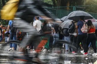 Terça-feira: frente fria avança no país