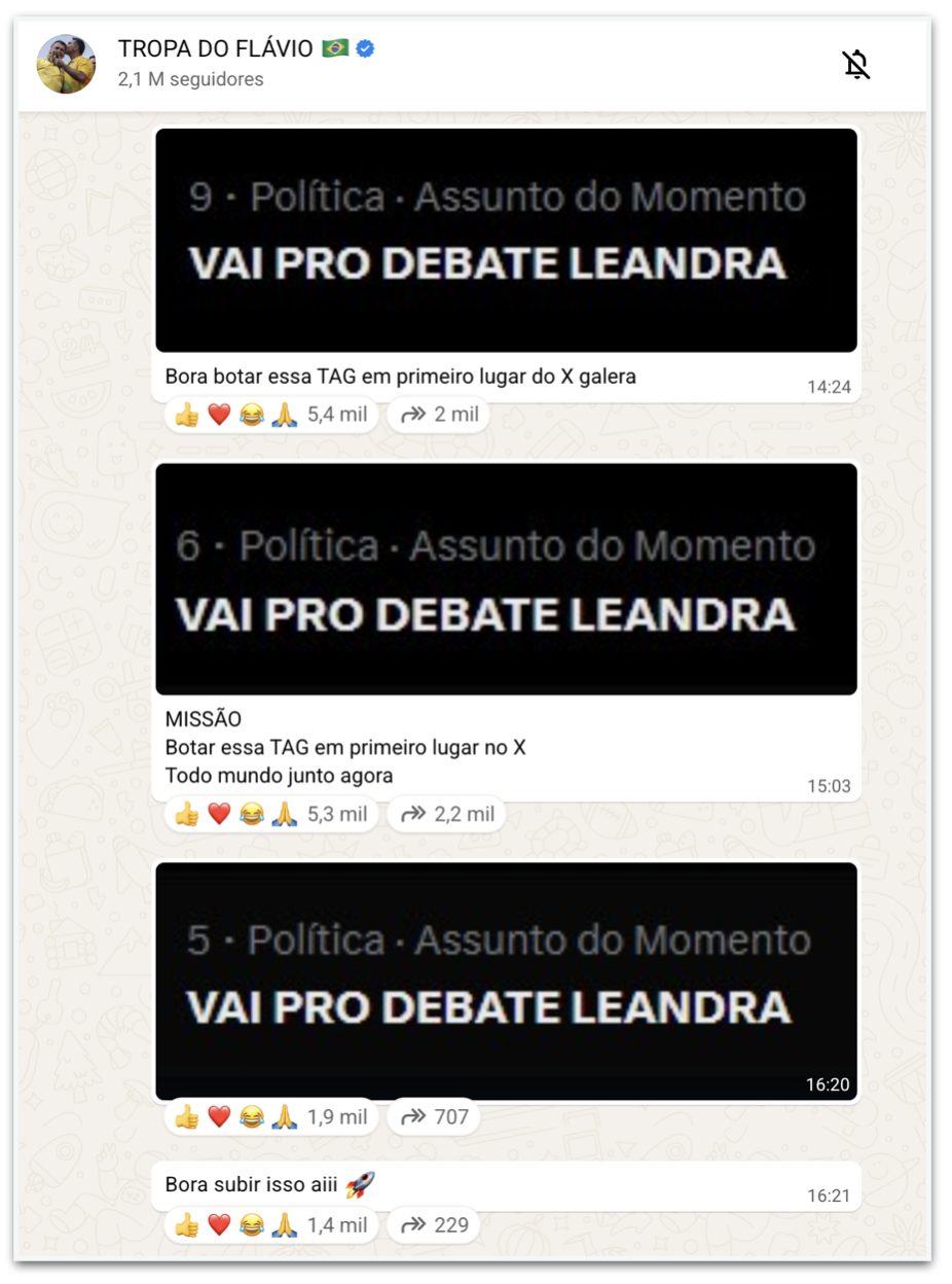 Tropa do Flávio atua contra Janones no X; Exército do Lula reage
