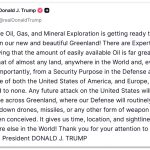 Trump anuncia exploração de petróleo, gás e minerais na Groenlândia