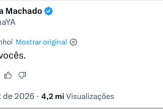 Trump diz desconhecer volta de María Corina e mostra apoio a Delcy