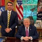 Trump não pretende apoiar Flávio como líder do Brasil, diz agência