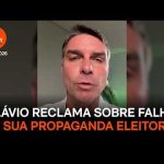 TSE diz que problema técnico deixou propaganda de Flávio sem som