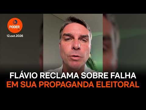 TSE diz que problema técnico deixou propaganda de Flávio sem som
