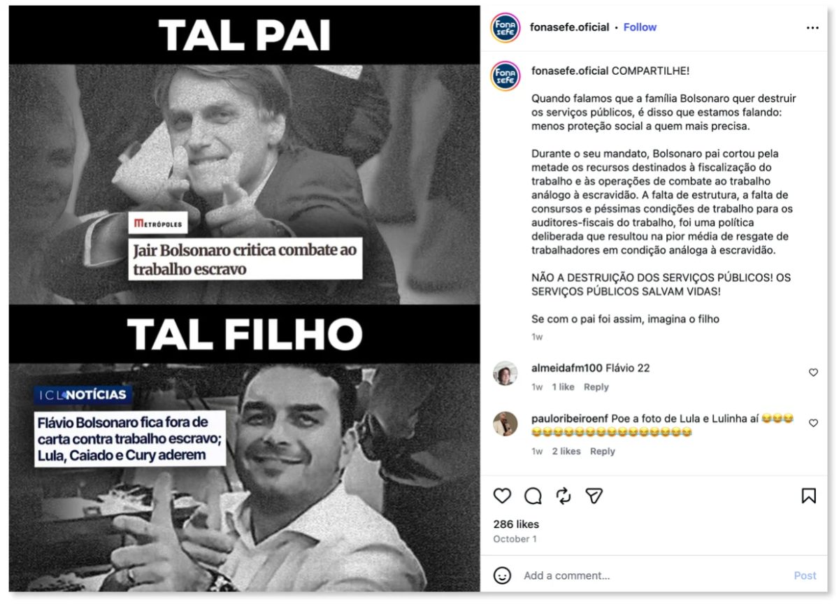TSE manda fórum sindical apagar posts contra Flávio