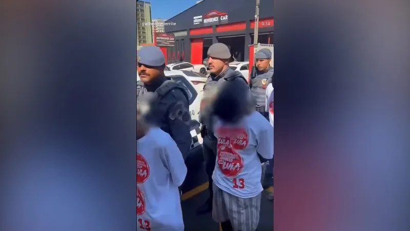 TSE retira do ar vídeo de presos com camisetas do PT