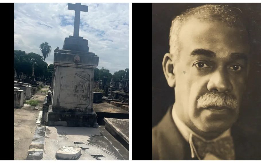 Túmulo de Evaristo de Moraes corre risco de desaparecer no Rio de Janeiro