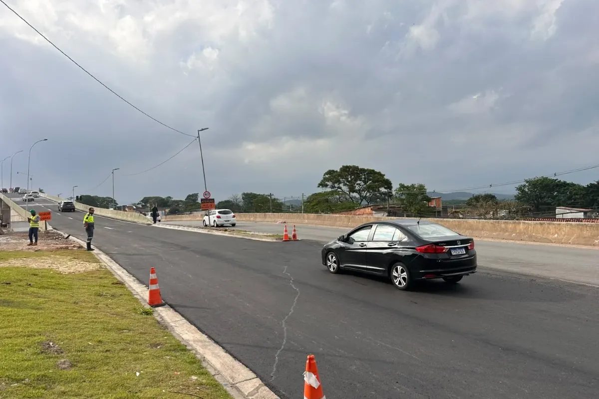 Túnel e viaduto da Sebastião Gualberto são liberados em São José dos Campos; confira sentidos de circulação