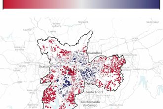 Veja em MAPAS como Lula e Flávio Bolsonaro se saíram no 2º turno nos locais de votação das capitais