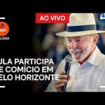 Veja fotos do ato de Lula em Belo Horizonte