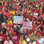 Veja fotos do ato de Lula na Paulista antes do 2º turno
