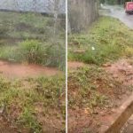 VÍDEO: 'água fervendo' brotando do chão chama a atenção em Caldas Novas: 'Olha a fumaça'