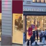 VÍDEO: Galerias Lafayette são saqueadas durante protestos na França