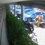 Vídeo mostra ladrão atrapalhado em furto de moto em Ribeirão Preto, SP