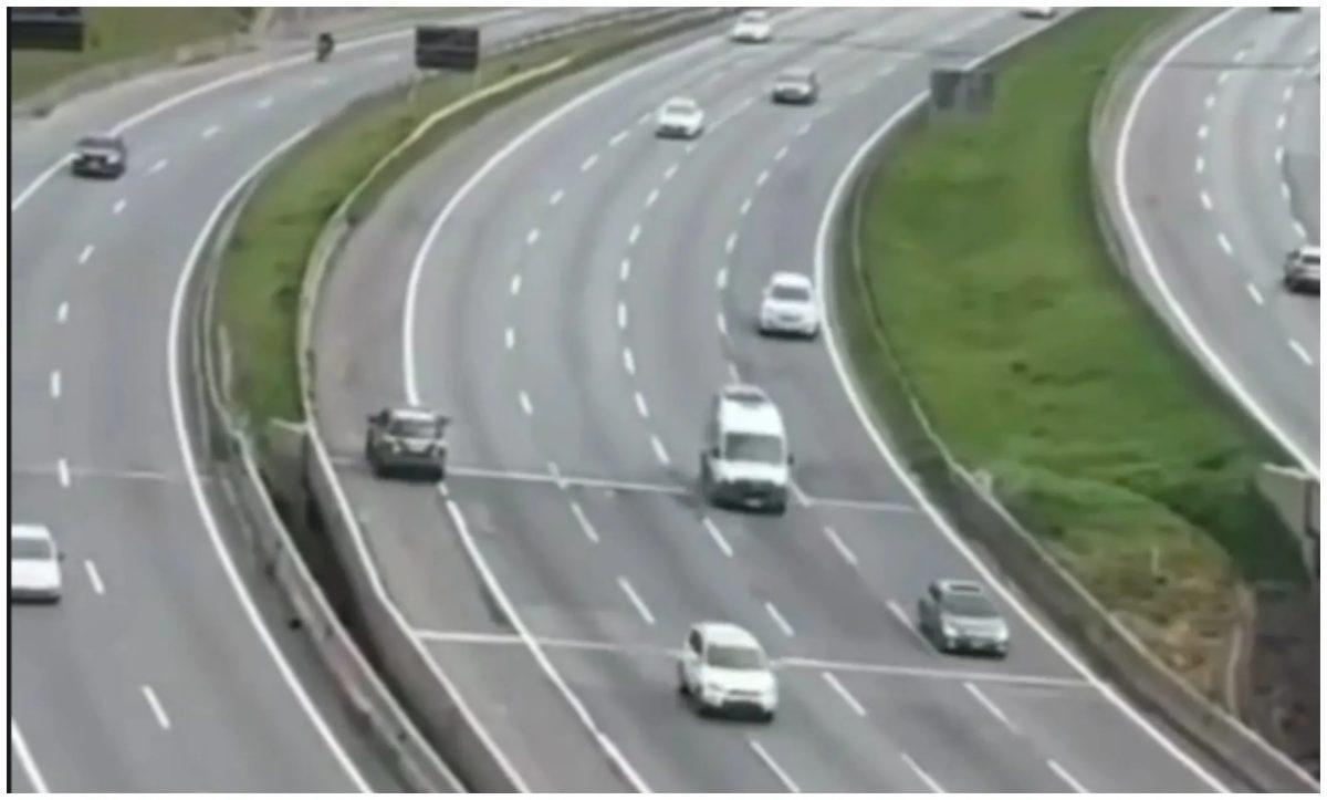 VÍDEO: suspeito de tentar roubar veículos no Rodoanel morre após ser baleado por PMs na Grande SP