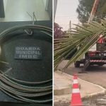 VÍDEO: Terceirizado de companhia de energia é preso por furto de cabos no Litoral Norte do RS