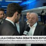 VÍDEOS Debate na Globo com candidatos a presidente: Flávio Bolsonaro e Lula