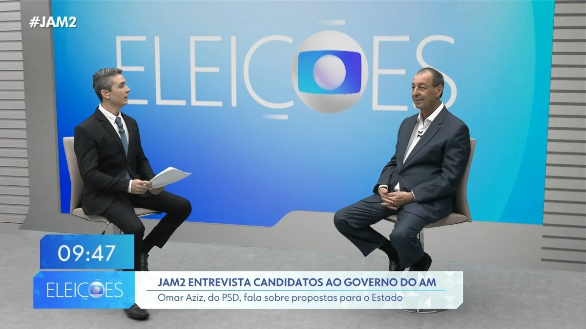 VÍDEOS: Omar Aziz é entrevistado no Jornal do Amazonas 2ª edição