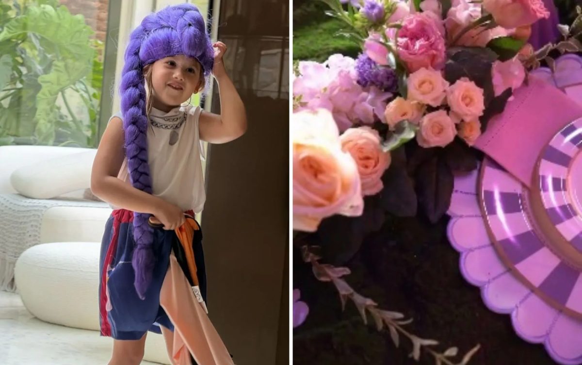 Virginia e Zé Felipe comemoram aniversário de Maria Flor em Goiânia