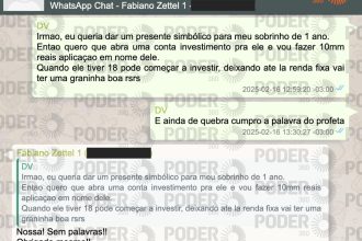 Vorcaro queria presentear sobrinho de 1 ano com R$ 10 milhões