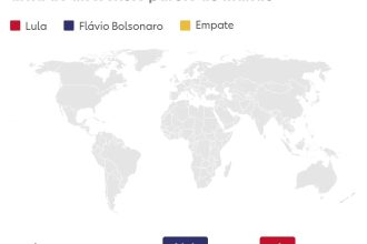 Votação no exterior: acompanhe os resultados do 2º turno entre Lula e Flávio Bolsonaro