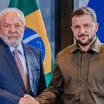 Zelensky parabeniza Lula e defende ampliar cooperação com o Brasil