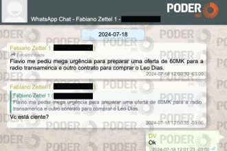 Zettel discute oferta pela rádio “Transamérica” com Vorcaro